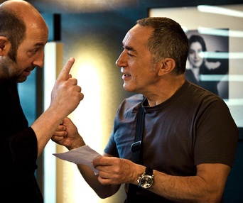 Sur le plateau du film L'Immortel