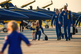 Une scène du film The Blue Angels
