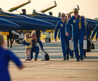 Une scène du film The Blue Angels