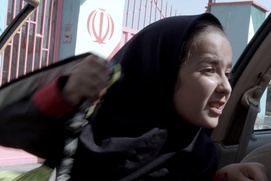 Une scène du film Jafar Panahi's Taxi Une scène du film Jafar Panahi's Taxi