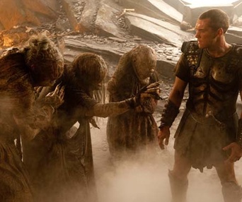 Une scène du film Clash of the Titans