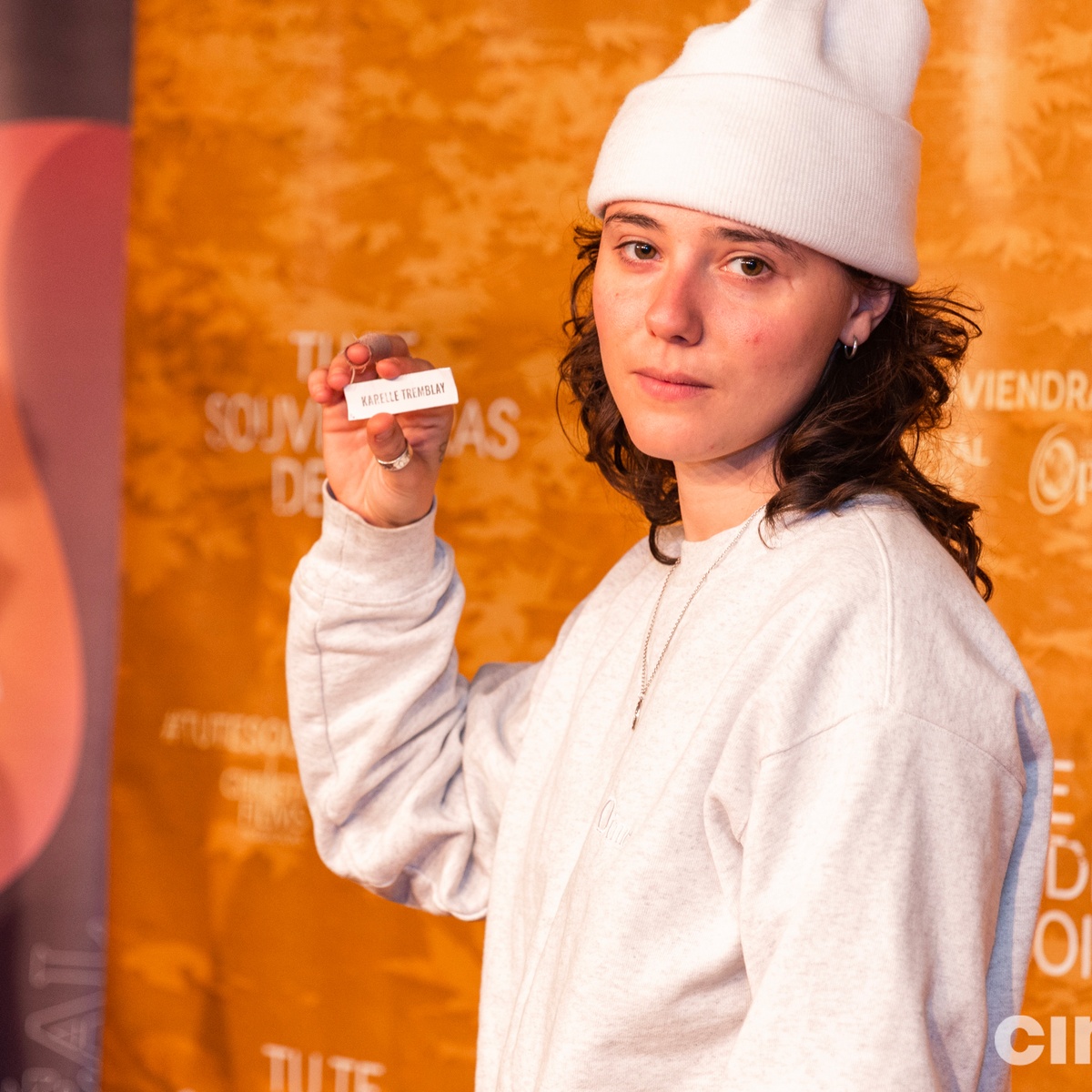Sur le tapis rouge du film Tu te souviendras de moi