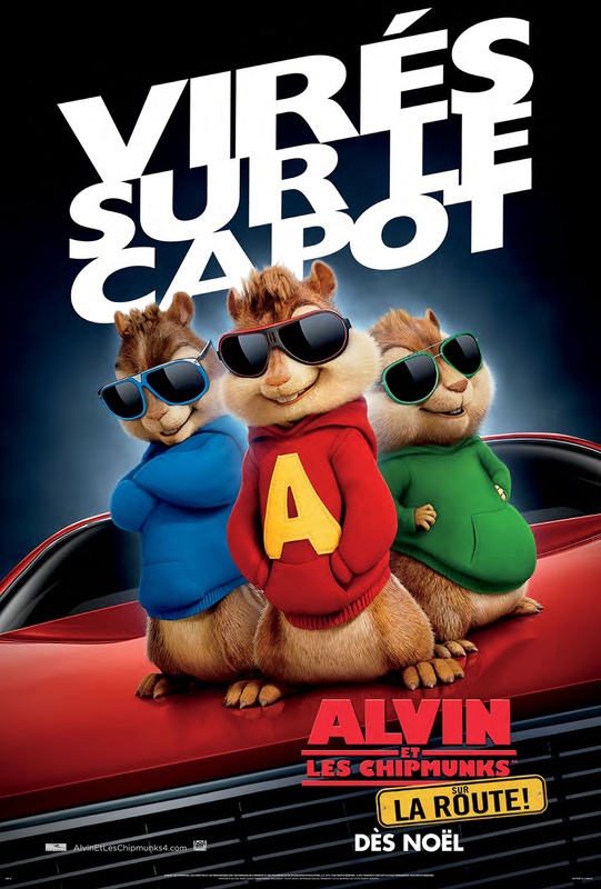 Affiche du film Alvin and the Chipmunks: The Road Chip