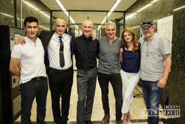 Sur le plateau du film Bon Cop Bad Cop 2