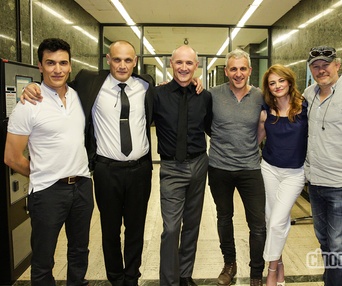 Sur le plateau du film Bon Cop Bad Cop 2