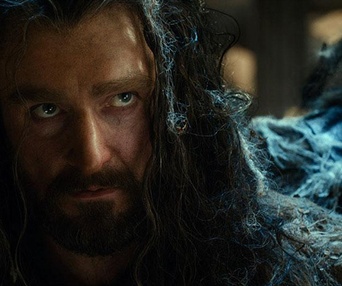 Une scène du film The Hobbit: The Desolation of Smaug
