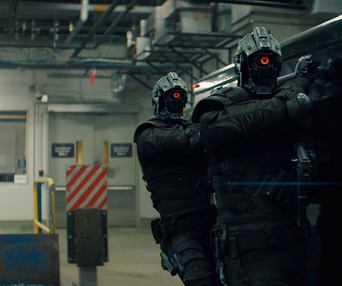 Une scène du film Code 8