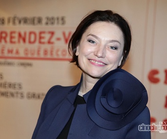 Sur le tapis rouge du film Les loups