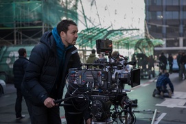 Une scène du film Ghost in the Shell