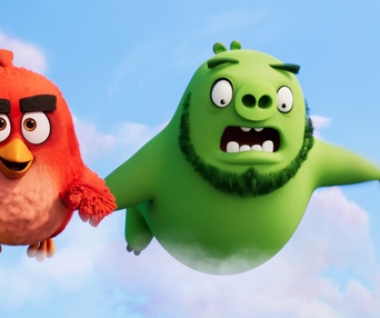 Une scène du film The Angry Birds Movie 2