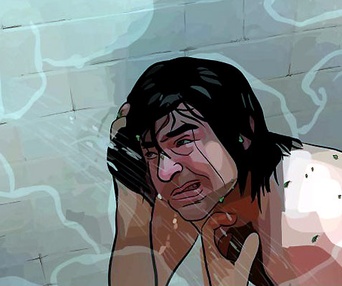 Scène du film A Scanner Darkly