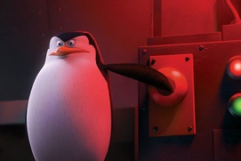 Une scène du film Les pingouins de Madagascar Une scène du film Les pingouins de Madagascar