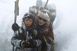 Une scène du film Belle et Sébastien
