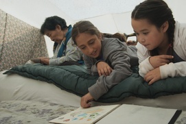Une scène du film Tia et Piujuq