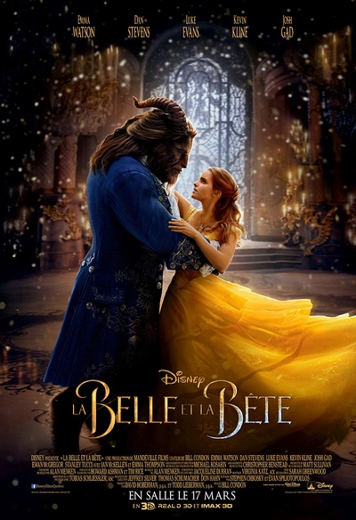 Affiche du film La belle et la bête