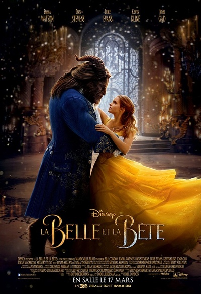 Affiche du film La belle et la bête
