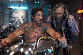 Une scène du film The Expendables Une scène du film The Expendables
