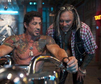 Une scène du film The Expendables