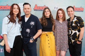 Première de la comédie musicale Annie