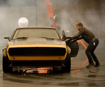 Une scène du film Transformers: Age of Extinction