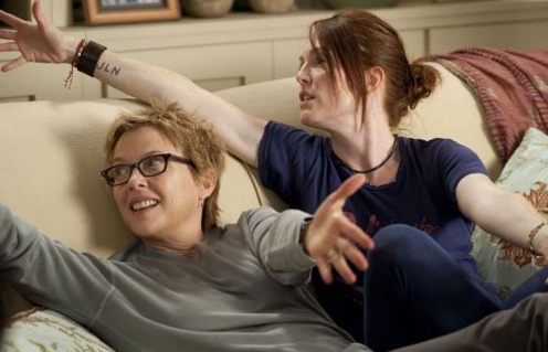 Julianne Moore et Annette Bening dans le film The Kids Are All Right