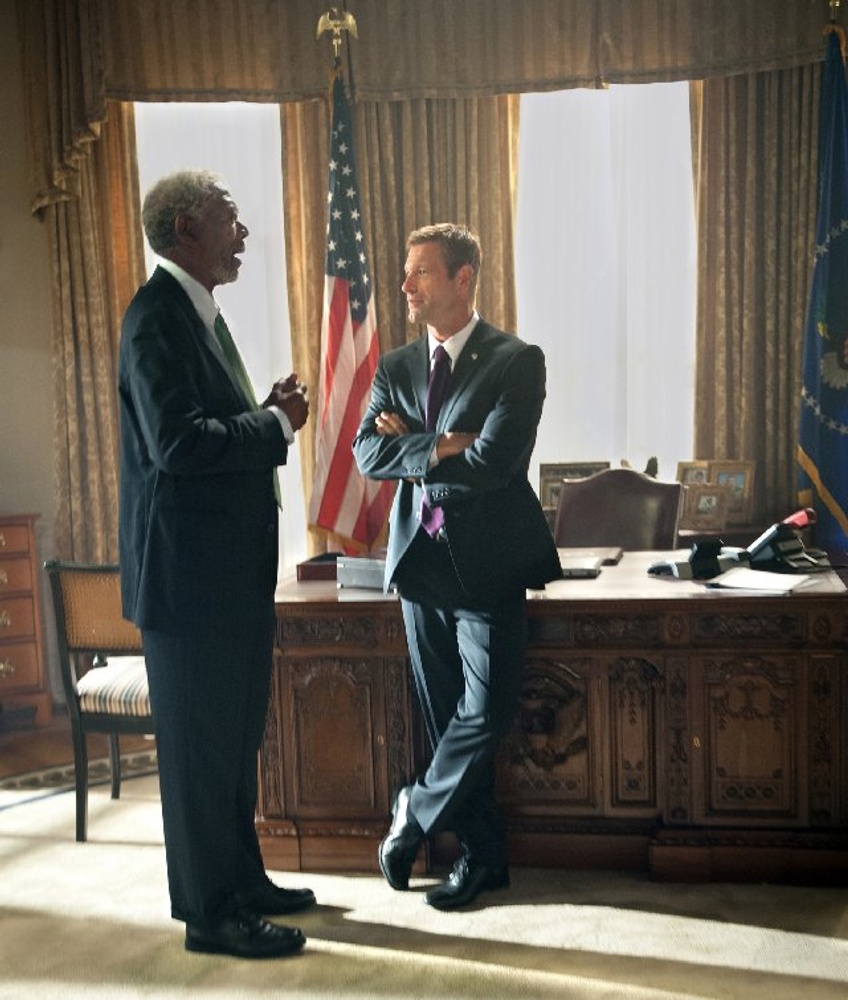 Une scène du film Olympus Has Fallen