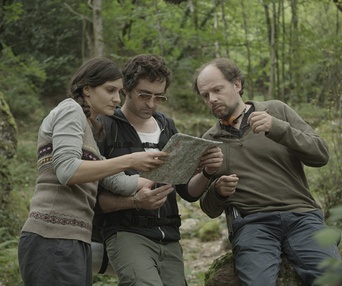 Une scène du film Les conquérants