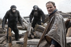 Une scène du film Dawn of the Planet of the Apes Une scène du film Dawn of the Planet of the Apes
