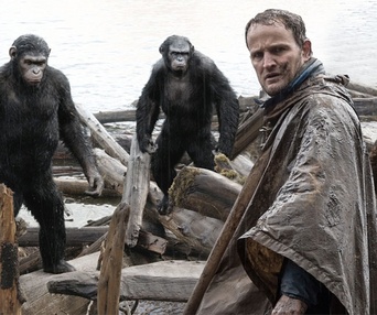 Une scène du film Dawn of the Planet of the Apes