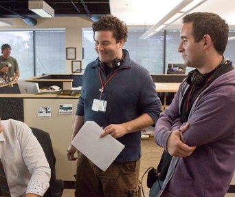 Sur le plateau du film American Reunion
