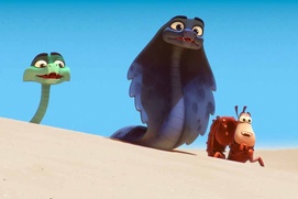 Une scène du film Sahara