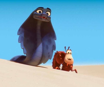 Une scène du film Sahara