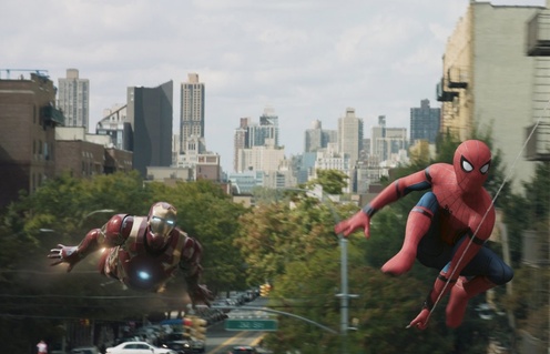 Une scène du film Spider-Man: Homecoming