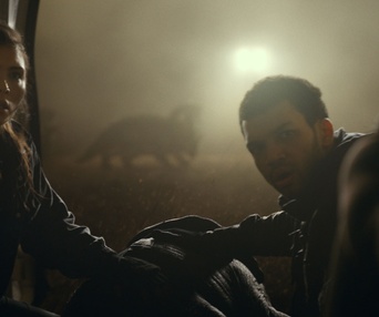 Une scène du film Jurassic World: Dominion