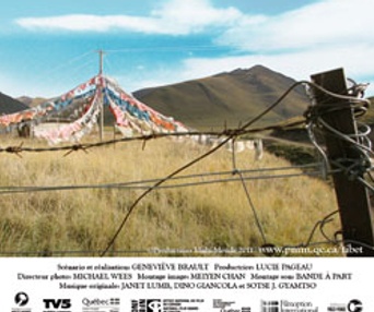 Affiche du film Tibet : Terre des braves