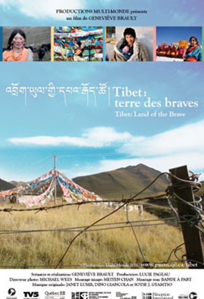 Affiche du film Tibet : Terre des braves