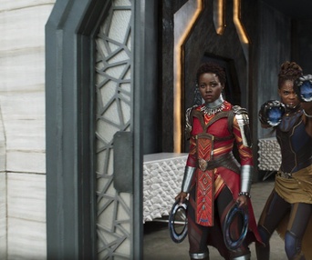 Une scène du film Black Panther