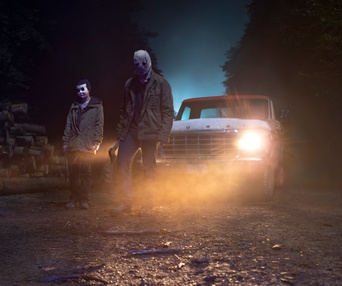 Une scène du film The Strangers: Chapter 1