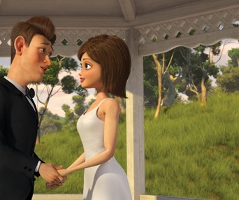 Scène du film Monsters vs. Aliens