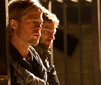 Une scène du film World War Z