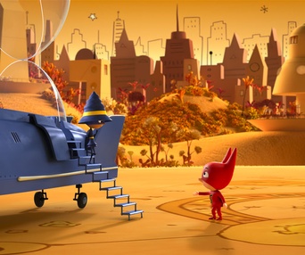 Une scène du film SamSam