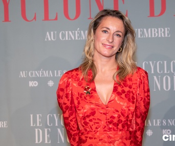 Tapis rouge du film Le cyclone de Noël