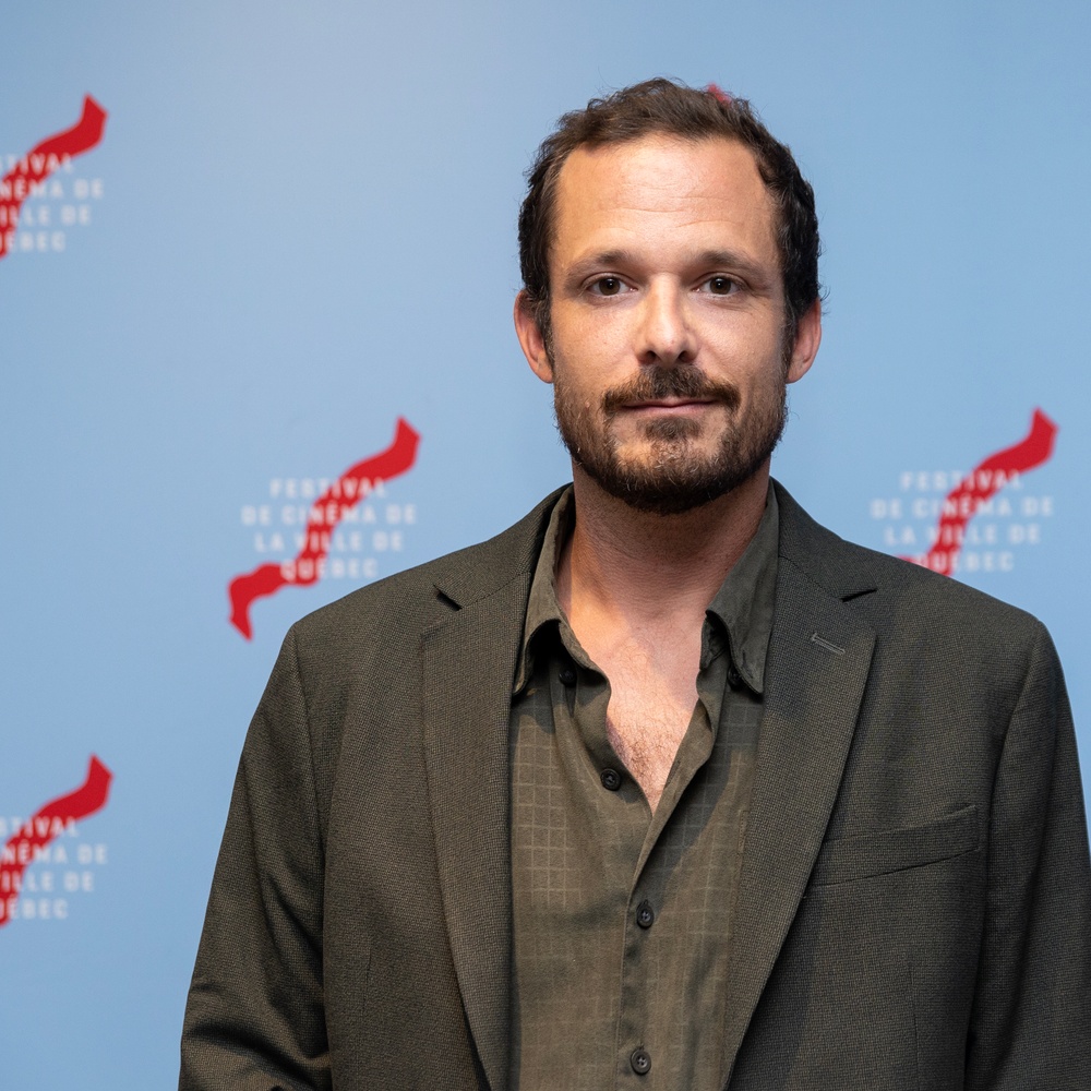 Sur le tapis rouge du film Simple comme Sylvain au FCVQ 2023