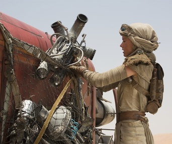 Une scène du film Star Wars: The Force Awakens