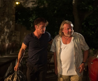Une scène du film The Gunman