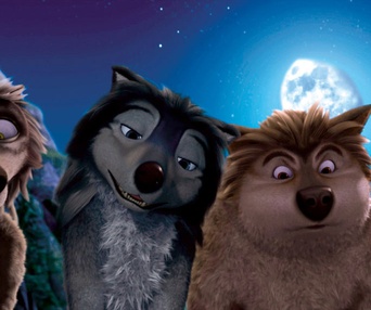 Une scène du film Alpha and Omega