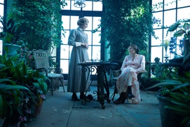 Une scène du film Lady Chatterley's Lover