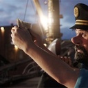 Une scène du film The Adventures of Tintin