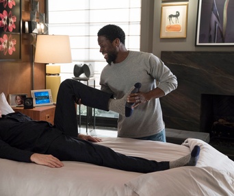 Une scène du film The Upside