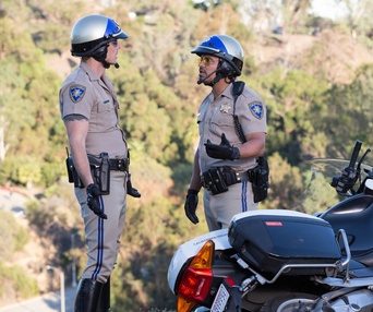 Une scène du film Chips
